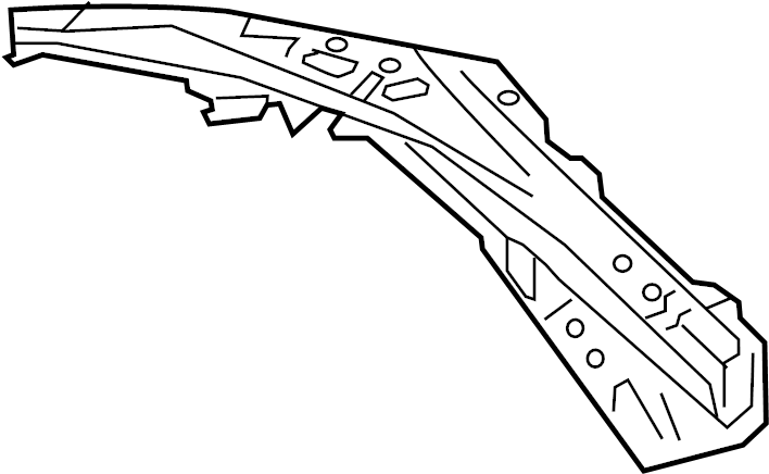 View JL1Z4028408A Body C-Pillar Reinforcement (Lower) Full-Sized Product Image