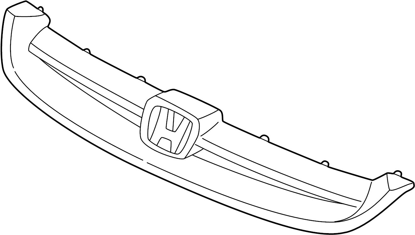 View 71123-THR-A01 MESH, FR. GRILLE                                             Full-Sized Product Image