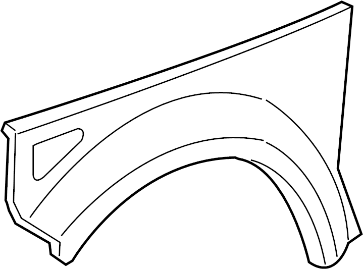 View 53835F6010 Fender Bracket (Front, Upper) Full-Sized Product Image