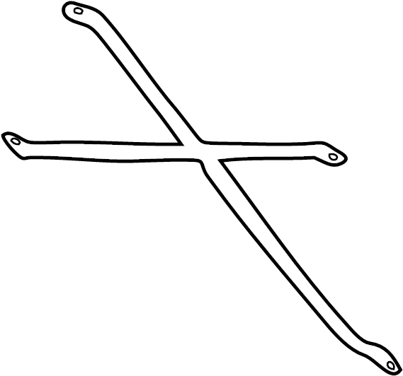 View HJB4151AB Radiator Support Panel Reinforcement Full-Sized Product Image
