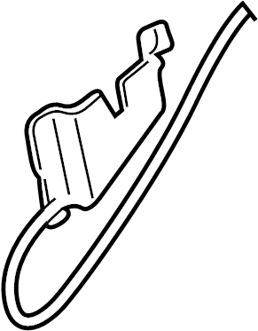View HJA2407AC Lock Plate. Plate - Latch FIXI.  Full-Sized Product Image