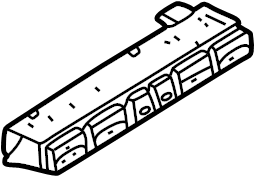 View LJD6292BA MODULE - CONSOLE S. Switch panel.  Full-Sized Product Image