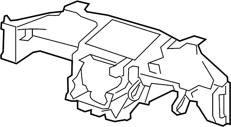 View C2P14950 Instrument Panel Reinforcement Full-Sized Product Image