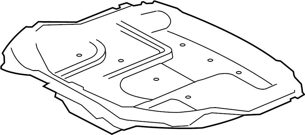 View C2P11924 Floor Pan (Rear) Full-Sized Product Image