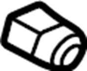 View T2H45640 Valance Panel Nut (Lower) Full-Sized Product Image