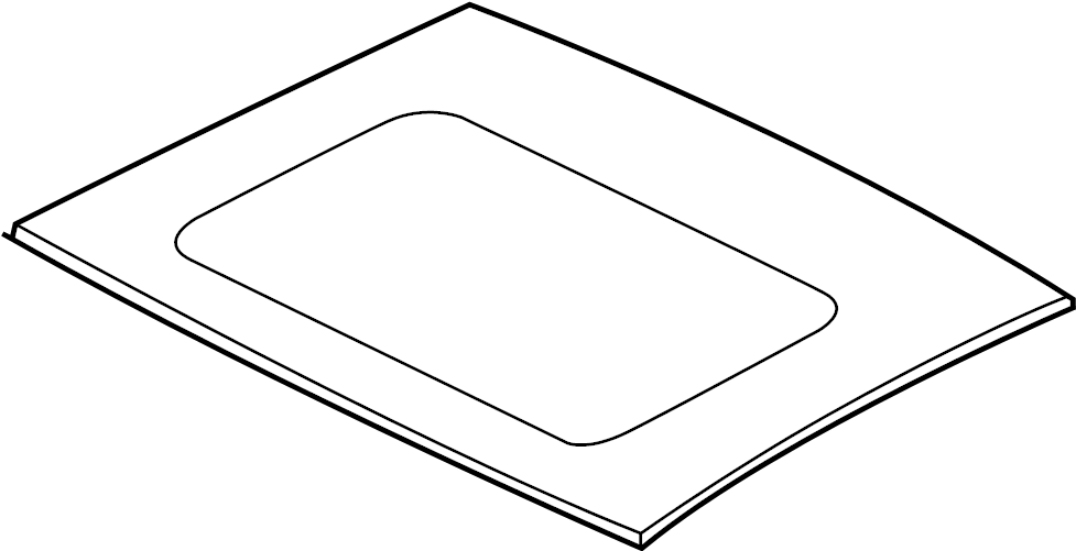 View T4N19318 Sunroof Glass Full-Sized Product Image