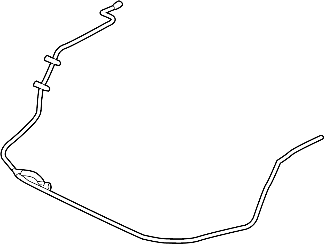 View T4N4100 Fuel Tank Vent Hose Full-Sized Product Image
