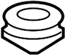 View 17213-RBJ-000 RUBBER, ENGINE COVER MOUNTING Full-Sized Product Image