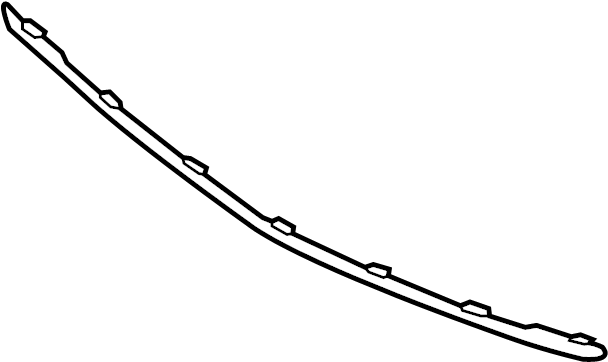 View DD2M50B31 Grille Molding Full-Sized Product Image