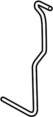 View P31H15381 Engine Coolant Reservoir Hose Full-Sized Product Image