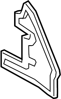View D10E56J12 Fender Insulator (Upper) Full-Sized Product Image