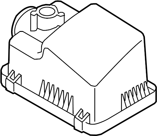 View PEHH133AX Air Cleaner Cover (Upper) Full-Sized Product Image