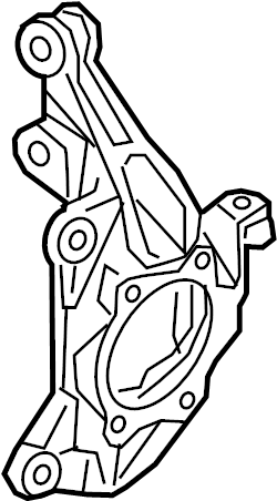View D10E33031 Steering Knuckle Full-Sized Product Image