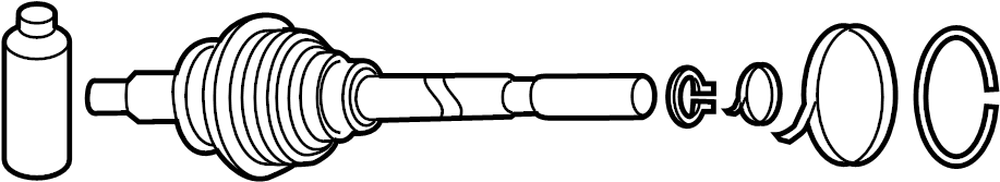 View FTD522510 CV Joint Kit (Right) Full-Sized Product Image