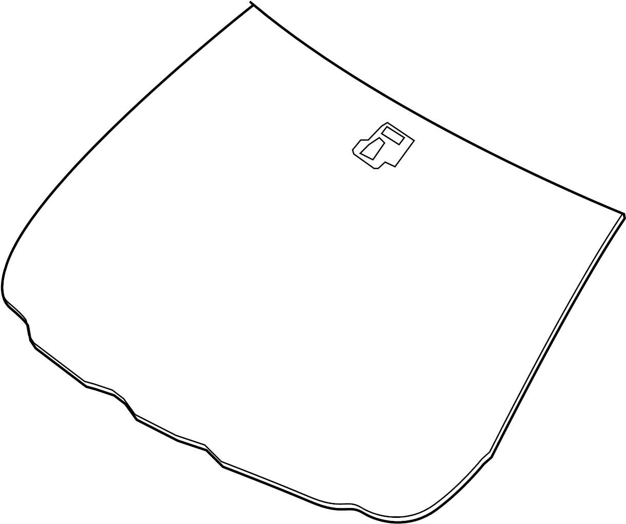 View DB4G63900A Windshield Full-Sized Product Image