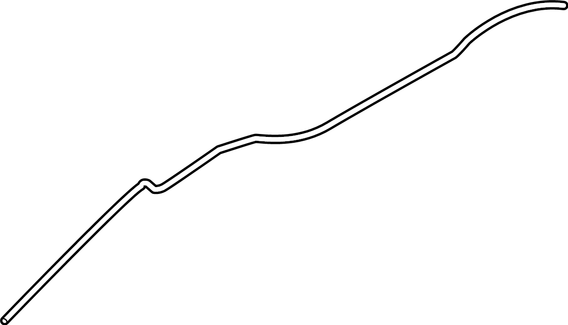 View D10E67501 Windshield Washer Hose (Rear) Full-Sized Product Image