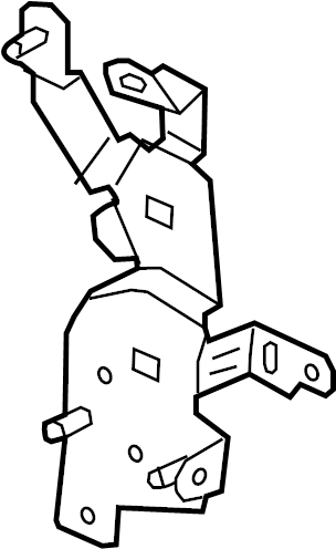 View DA6G669B0A Radio Bracket Full-Sized Product Image