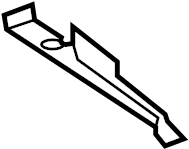 View D10A60412 Console Bracket (Left, Lower) Full-Sized Product Image