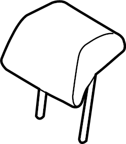 View DB4H8824039 Headrest Full-Sized Product Image