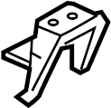 View D09H53620 Seat Frame Mounting Base Full-Sized Product Image