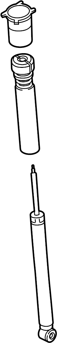 View DH5C28910C Damper. Shock absorber. (Rear) Full-Sized Product Image