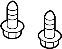 View 9KDB00616 Screw. Bolt. Shield. (Front, Rear, Upper, Lower) Full-Sized Product Image