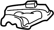 View ZZN076515 HVAC Heater Core Case Cover Full-Sized Product Image