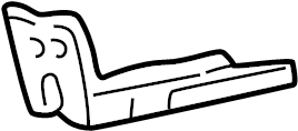 View ZZP052250 Fender Bracket (Front) Full-Sized Product Image