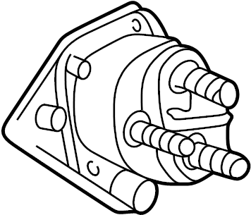 View ZZL018X09 Starter Relay. (Rear) Full-Sized Product Image