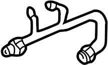 View 1F2220311 Exhaust Gas Recirculation (EGR) Tube Full-Sized Product Image