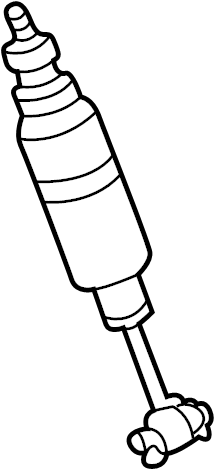 View 1FAA34700 Suspension Shock Absorber (Front) Full-Sized Product Image