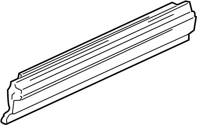 View ZZP070200 Inner REINFORCED. PANEL, BACK.  Full-Sized Product Image