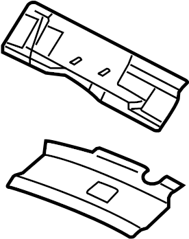 View ZZP171050 Roof Side Rail Full-Sized Product Image