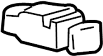 View ZZP066172 Fog Light Switch (Front) Full-Sized Product Image