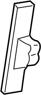 View 1FAA5796000 Seat Belt Height Adjuster Full-Sized Product Image