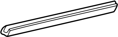 View 1F8059811 Door Window Belt Weatherstrip Full-Sized Product Image