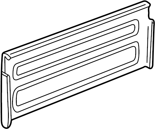 View 1F7065810 Panel. Plate. (Front) Full-Sized Product Image