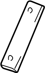 View 1F2028155 Suspension Stabilizer Bar Bracket (Rear) Full-Sized Product Image