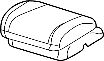 View ZZP288112 Seat Cushion Pad Full-Sized Product Image