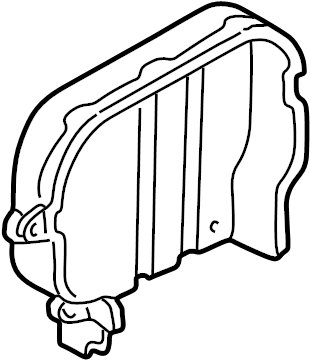 View YF0910510 Engine Timing Cover (Front, Upper) Full-Sized Product Image