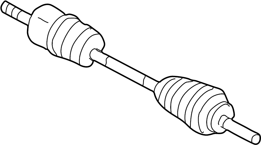 View GG082560XD CV Axle Assembly Full-Sized Product Image