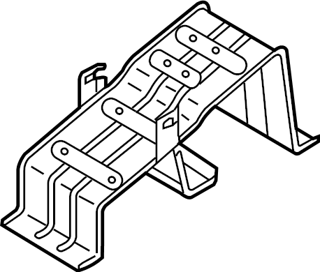 View EF9146110A Console Bracket (Front) Full-Sized Product Image