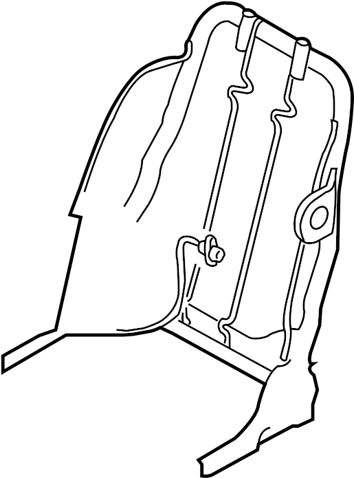 View EF9188630C Seat Back Frame (Front) Full-Sized Product Image