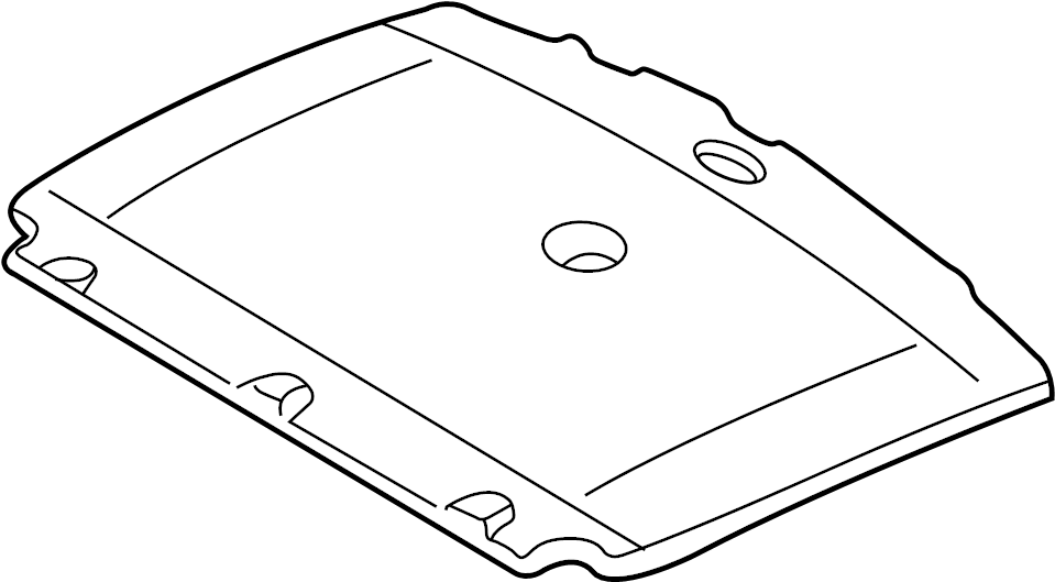 View EC016883XJ Trunk Floor Access Cover Full-Sized Product Image