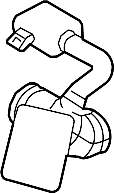 View ZZEA13230 Engine Air Intake Hose (Front) Full-Sized Product Image
