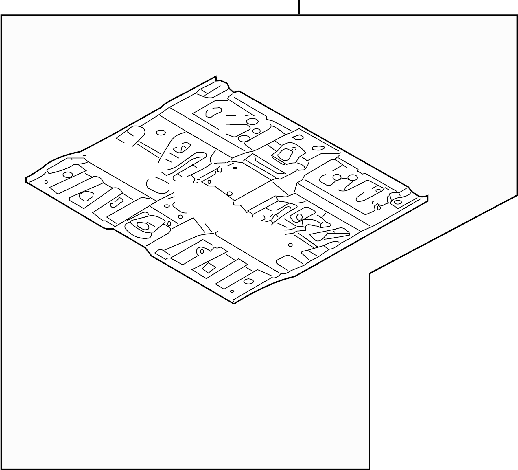 View EC0153601C Floor Pan (Front) Full-Sized Product Image