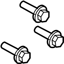View 9XF032767L Engine Water Pump Bolt Full-Sized Product Image