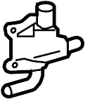 View ZZCA1517Z Engine Coolant Outlet Flange Full-Sized Product Image