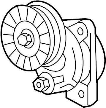 View ZZC115980A Accessory Drive Belt Tensioner Assembly Full-Sized Product Image
