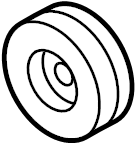 View ZZCA61L1X A/C Compressor Clutch Pulley Full-Sized Product Image